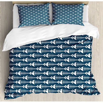 Coastal Polyester Duvet Cover