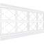 Panneaux muraux blancs 94,5 "(paquet de 4)-69958223