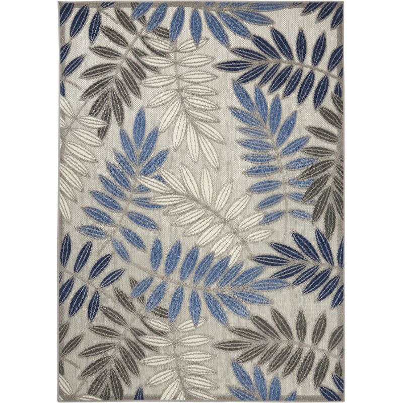 Tapis gris Newton, Rectangle 5 pi 3 po x 7 pi 5 po