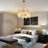 Perceus 9 - Light Dimmable Wagon Wheel Chandelier