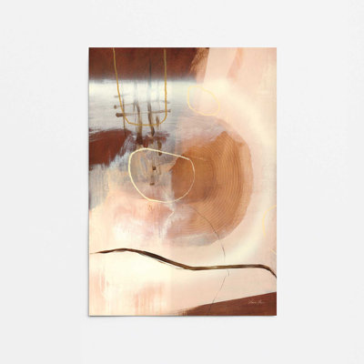 Luminous Threads v1 Print in a Weathered Zinc Frame