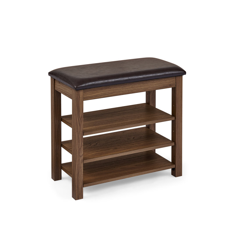 6 Pair Shoes Storage Bench