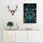 Mirror Reflection In Abstract - Wrapped Canvas-55311224