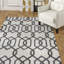 Tapis gris en laine touffeté à la main Bursaite-18102043
