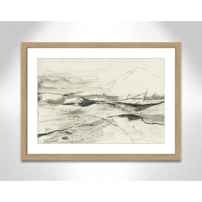 Green Sketches Print by PI Studio