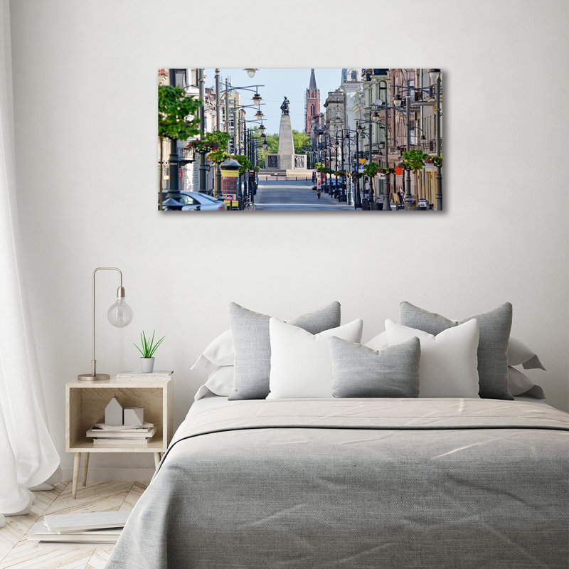 Lodz Poland - Wrapped Canvas Print, Canvas, 70cm H x 140cm W