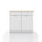 40 in. W x 14 in. D x 36 in. H Ready to Assemble Floor Base Tilt-Out Trash Kitchen Cabinet with 2-Drawer Trash Can not included-108845591