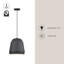 Luminaire suspendu dôme Sedona-64113772-64148120