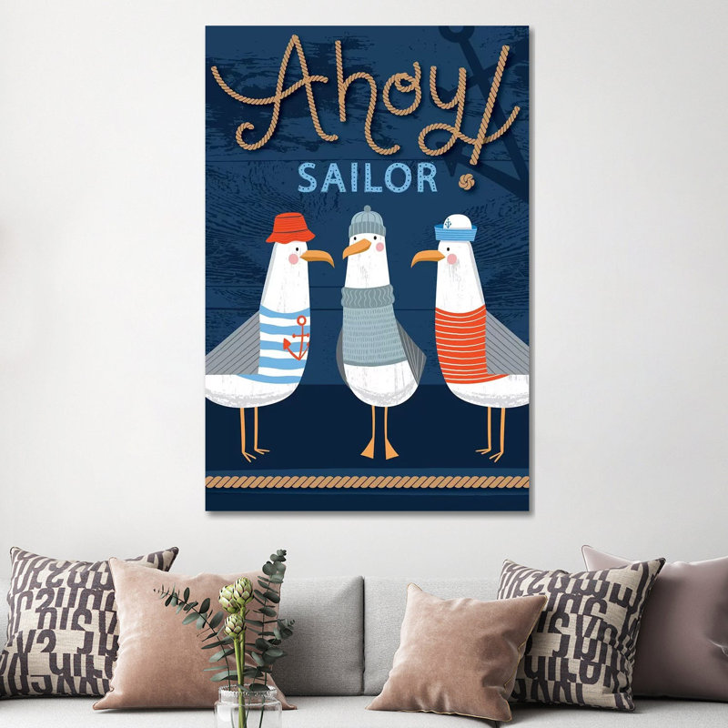 Beach Fun II by Arrolynn Weiderhold - Wrapped Canvas Print