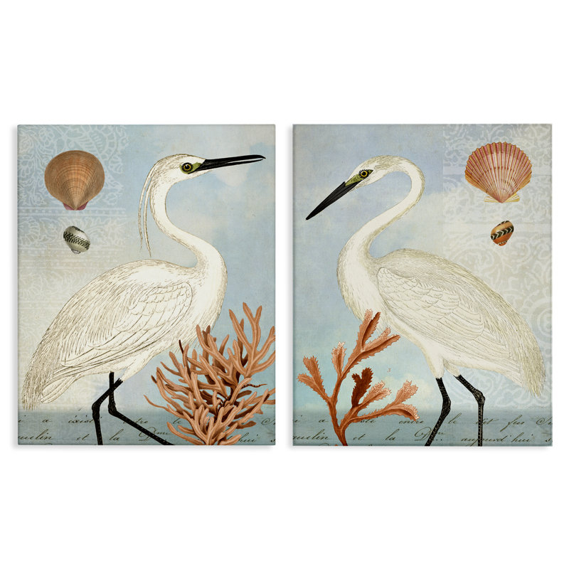 «Beach Beach» par Heron, H 20 po x l 16 po