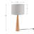 Manveen 20" Natural Solid Wood Table Lamp-1053171514