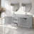 Laval 72" Double Sink Freestanding Bathroom Vanity with Engineered Marble Top-105310774-105310776