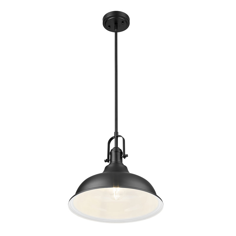 Piccirillo 1 - Light Single Pendant, Matte Black