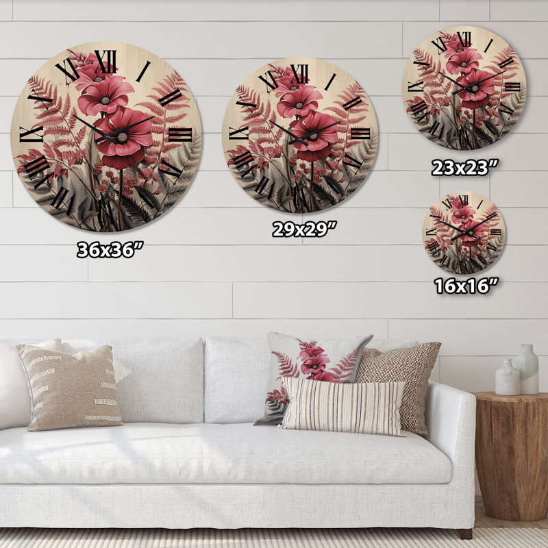 Horloge murale Raglin, Grand