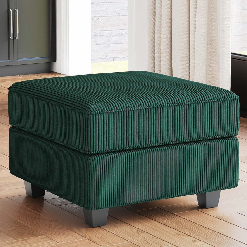 Pièce de module de tabouret avec repose-pieds de rangement pour canapé modulaire de 26,4 po de largeur nairoby