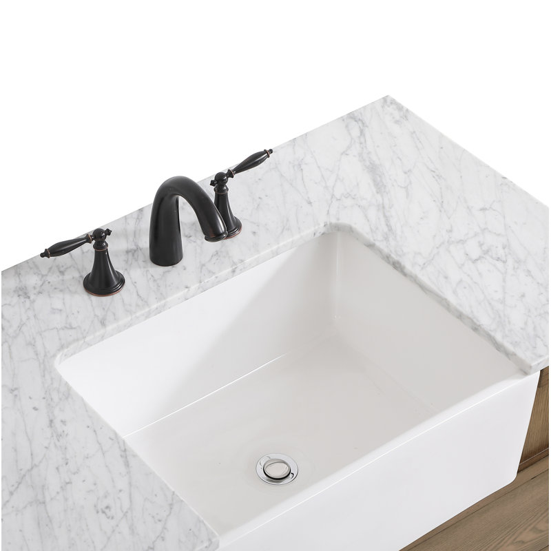 Ensemble de meuble-lavabo simple 36 po Booneville, Bois flottant