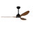 52" Ceiling Fan With Lights Quiet DC Motor 3 ABS Blade Ceiling Fans 6 Speed Levels-1453023337-1453023343