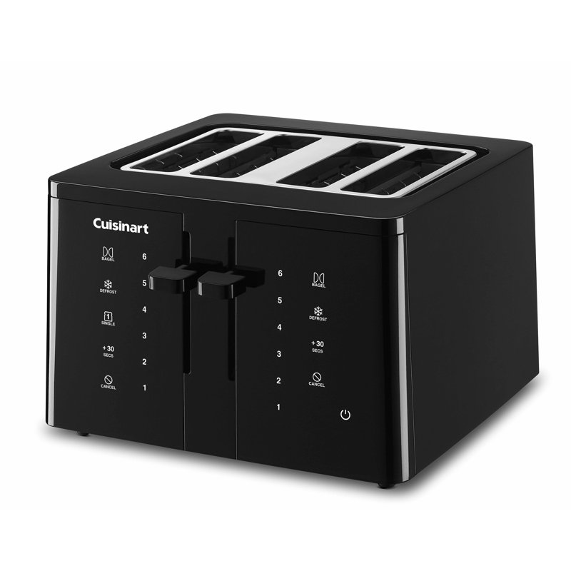 Cuisinart Black 4-Slice Digital Touchscreen Toaster