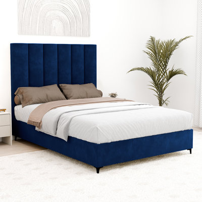 Lit plateforme tapissier Allondra