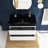 36'' Single Bathroom Vanity with Solid Surface Top-90612403-90612407