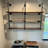 Allisan 3 Tier Farmhouse D.I.Y Iron Pipe Shelf Wall Mount Open Shelf (Wooden board not included)