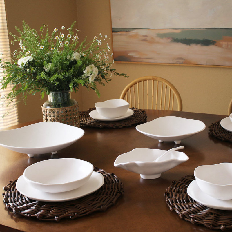 Vida Melamine Serving Bowl