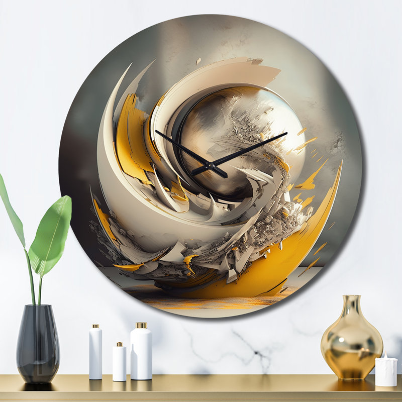 Horloge murale Visionary Dance Of God, Grand
