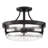 Outpost Glass Semi Flush Mount