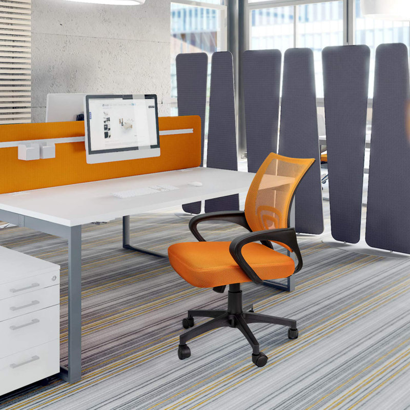 Chaise de travail Dalary, Orange