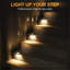 Stainless Steel Solar Powered Step Light Pack-118110096-118110097