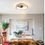 Ventilateur de plafond encastré 6 lumières Modern Farmhouse