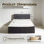 Lit plateforme tapissier tout-en-un rembourré avec matelas et matelas en mousse-1989901933-1989901936