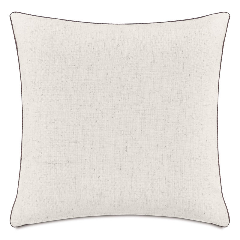 River Embroidered Decorative Pillow
