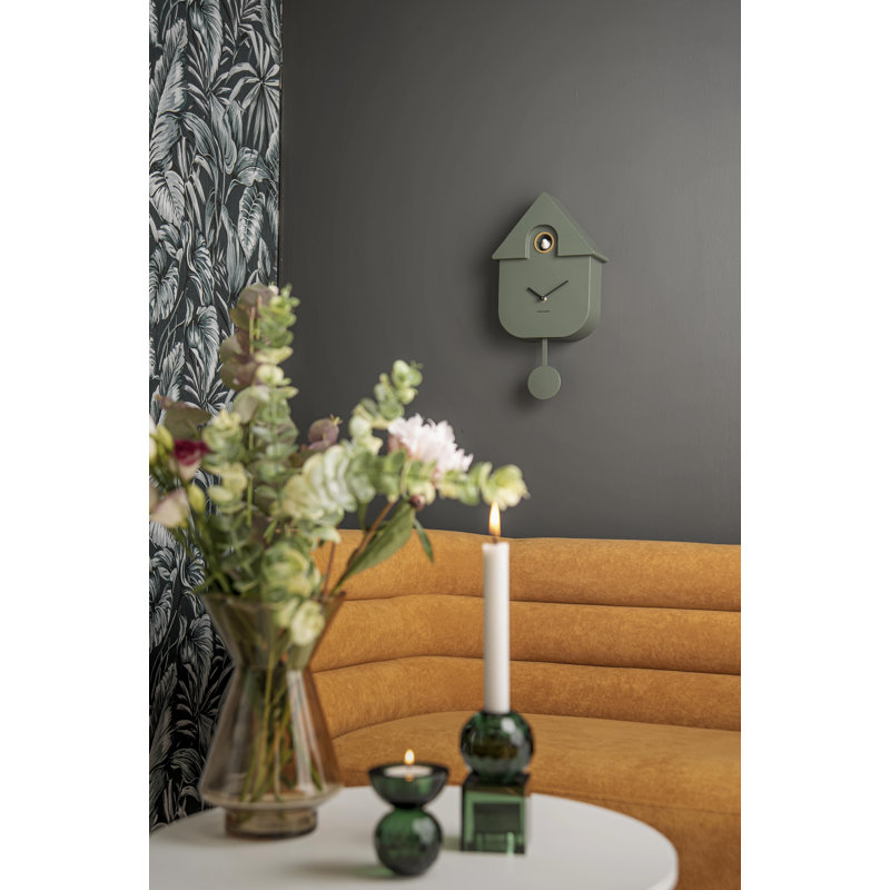 8.5cm Wall Clock, Green