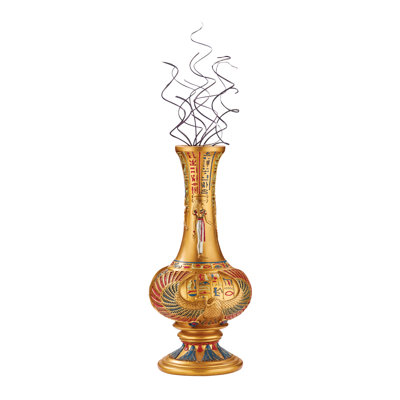 Vase sculpturale dieu vautour Nekhebet