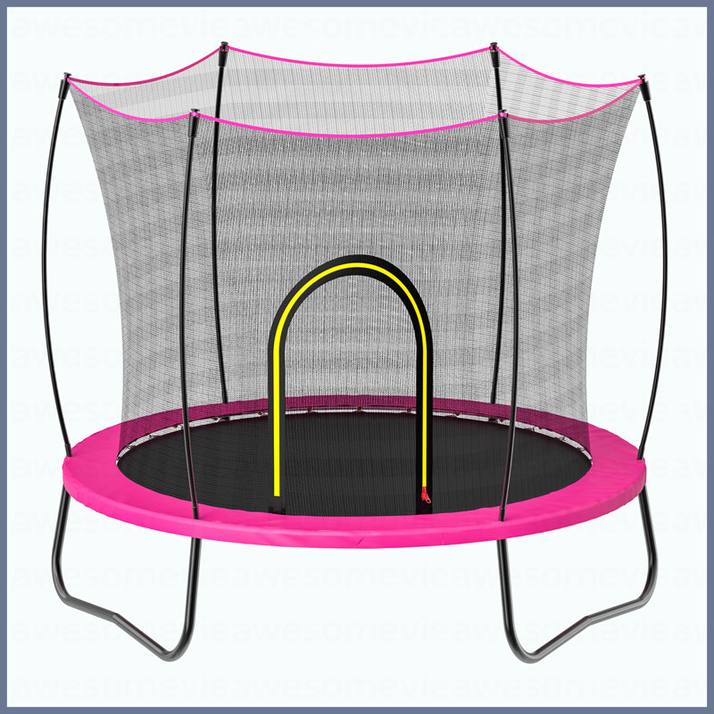 TK Rectangle Trampoline--Elastic-PINK