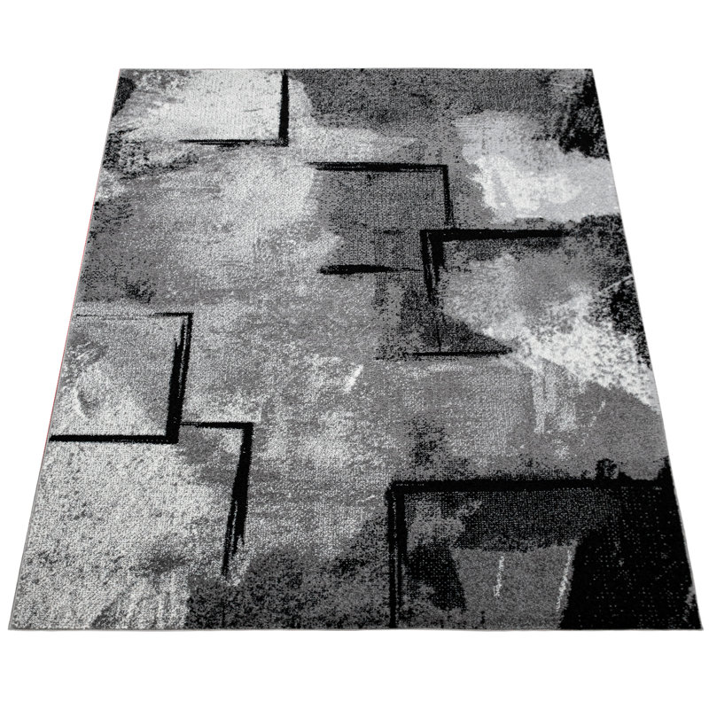 Abstract Indoor Rug, Rectangle 7'10" x 11'2"