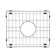 Quartz 18" L X 16" W Undermount Bar Sink With Grid And Strainer