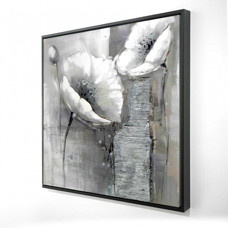 " Industrial Monochrome Flowers "