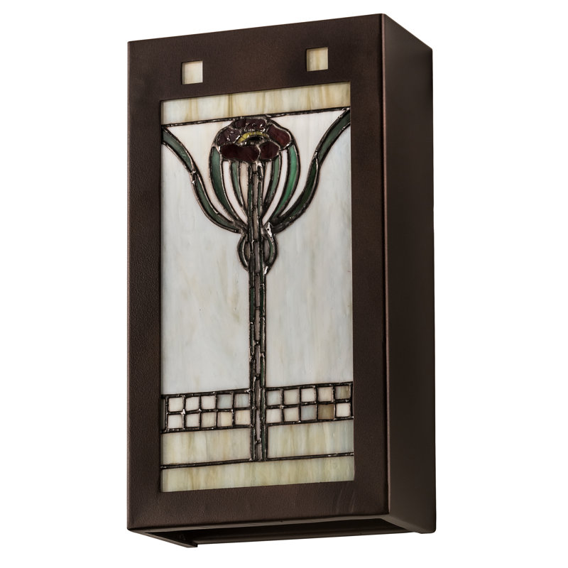 Plafonnier encastré brun clair 2 lumières Parker