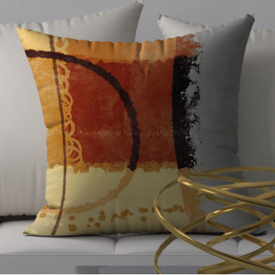 Power Eye-catching Square Pillow Cover & Insert