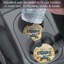«Feeling a Little Crabby Today», ensemble de 2 sous-verres de voiture en pierre absorbants