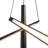 Lex 3 - Light Dimmable LED Modern Linear Chandelier-113874023