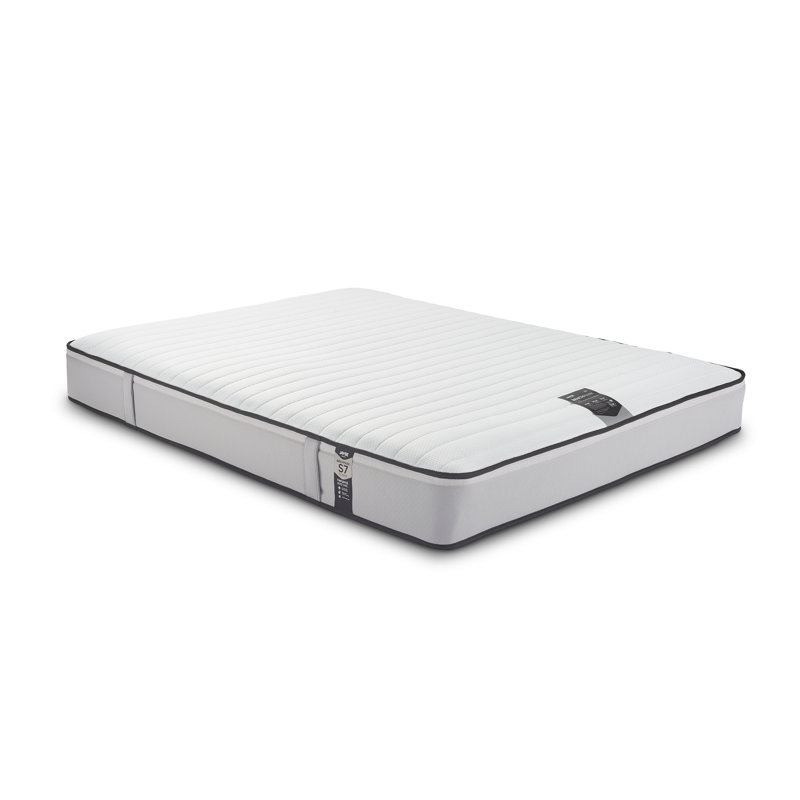 Benchmark S7 Tri-brid Eco Friendly Open Coil Mattress, Small Double (4')