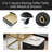 2-In-1 Square Nesting Coffee Table With Wheels & Drawers, Stackable Side Table With High Gloss Marble Grain Top, End Table Set With Brown Tempered Glass For Living Room-806633950