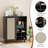 Sideboard Cabinet With Storage, 34 Inch Wine Bar Cabinet With Wine Racks, Buffet Cabinets For Home, Living Room-1701222456