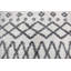 Tapis ivoire à poils longs Blakeley Geometri-565019415