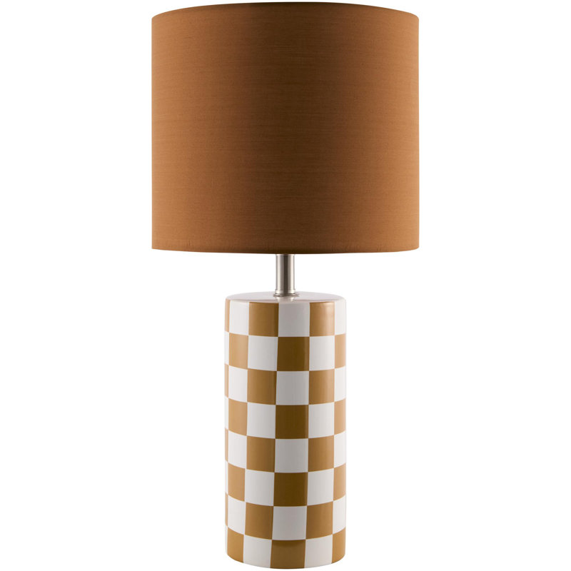 Janie Table Lamp, Orange, Orange