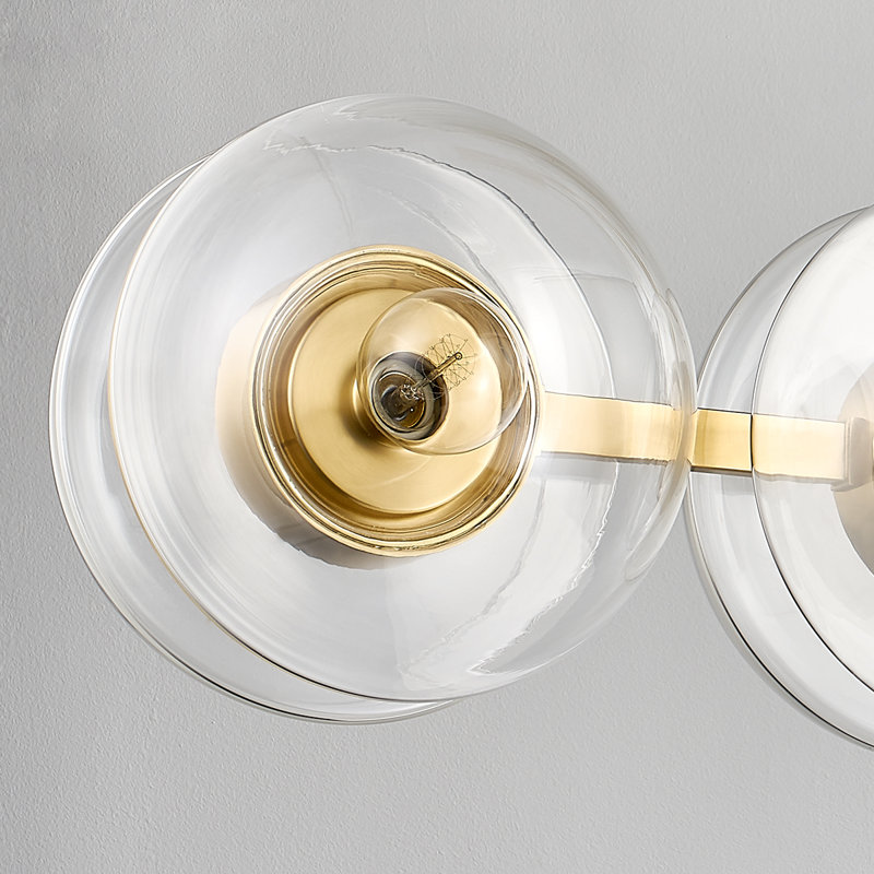 Kert 8 Light Linear, Aged Brass