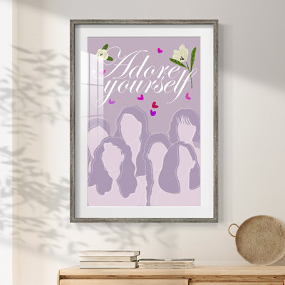 Happy Galentine's Day Collection B -Framed Print